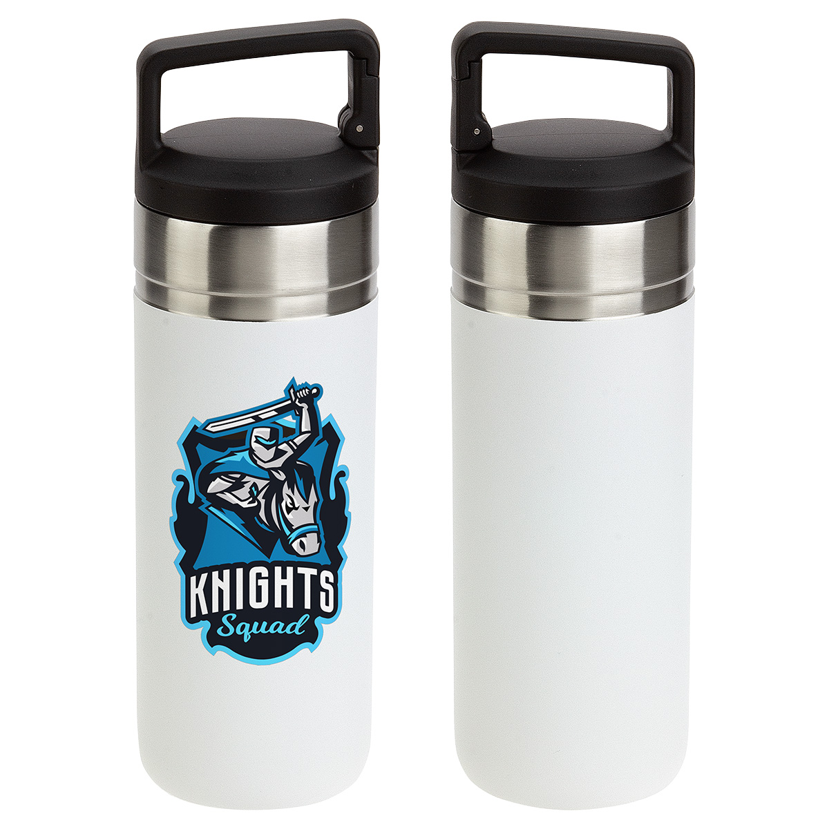 Dante 20 oz Vacuum Insulated Bottle with Carabiner Lid 1