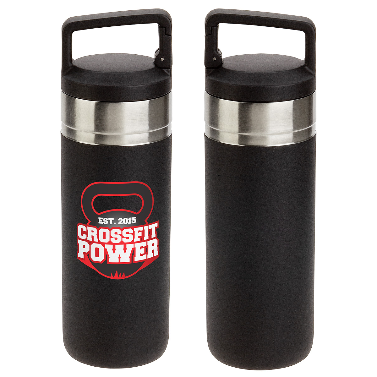 Dante 20 oz Vacuum Insulated Bottle with Carabiner Lid 1