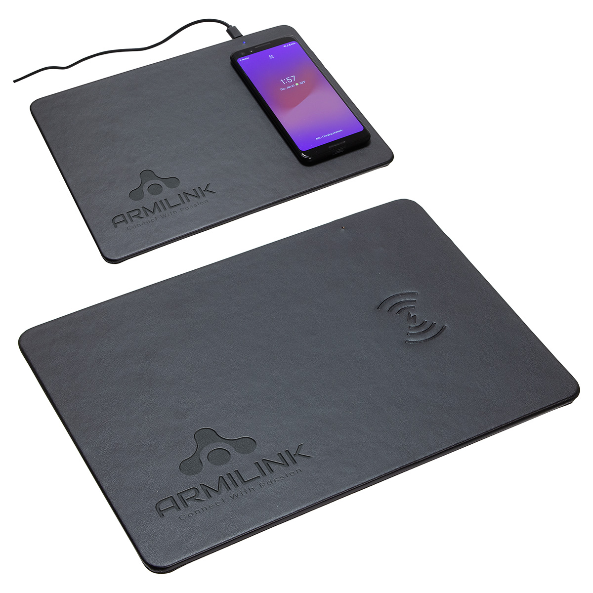 Avalon II Mouse Pad with 15W Wireless Charger 1 Avalon II Mouse Pad with 15W Wireless Charger 1