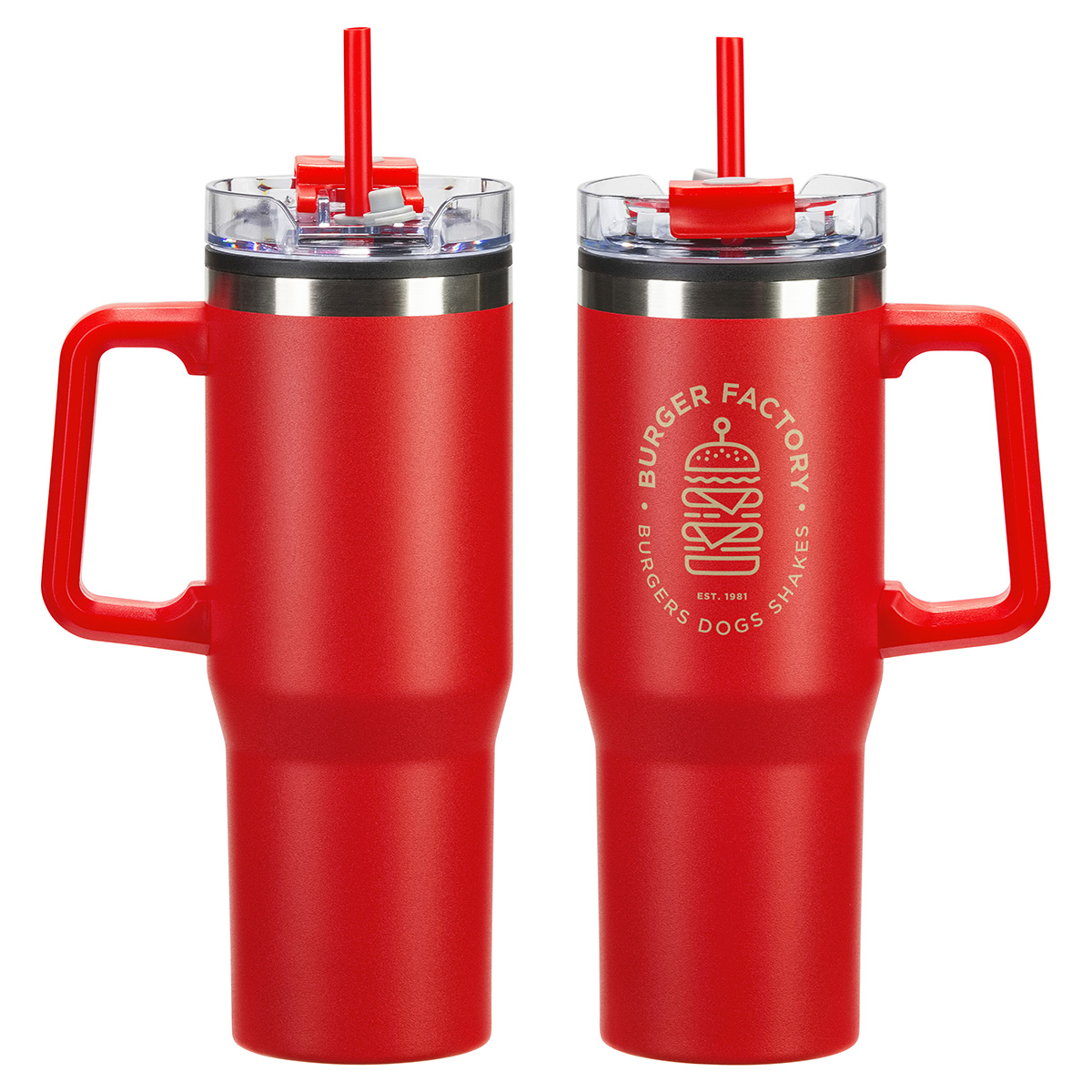 Oceanic 30 oz Stainless Steel/Polypropylene Mug with Color-Matching Handle 1