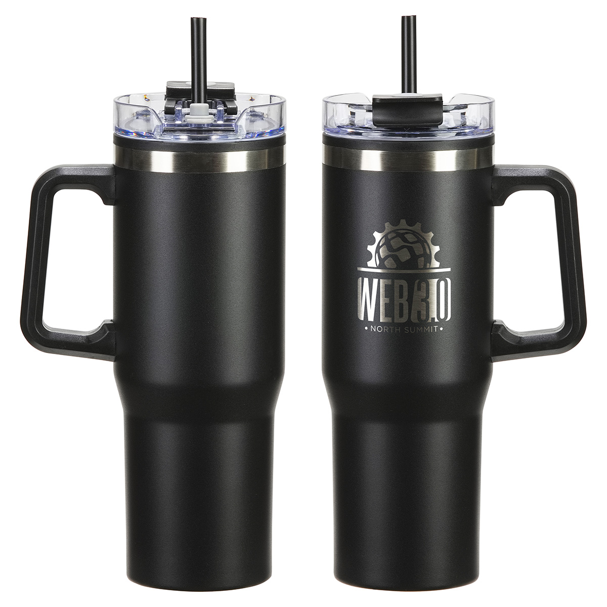 Oceanic 30 oz Stainless Steel/Polypropylene Mug with Color-Matching Handle 1