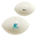 Football 6" Vinyl Sports Ball - White Football 6" Vinyl Sports Ball - White