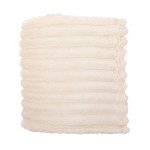 BeWell™ Parlor Soft Stripe Cuddle Blanket - Cream BeWell™ Parlor Soft Stripe Cuddle Blanket - Cream