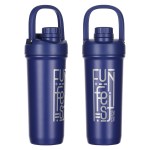 Clifton 25 oz Eco-Friendly Recycled Stainless Steel Vacuum Insulated Shaker - Navy Blue Clifton 25 oz Eco-Friendly Recycled Stainless Steel Vacuum Insulated Shaker - Navy Blue