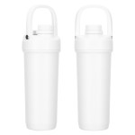 Clifton 25 oz Eco-Friendly Recycled Stainless Steel Vacuum Insulated Shaker - White Clifton 25 oz Eco-Friendly Recycled Stainless Steel Vacuum Insulated Shaker - White