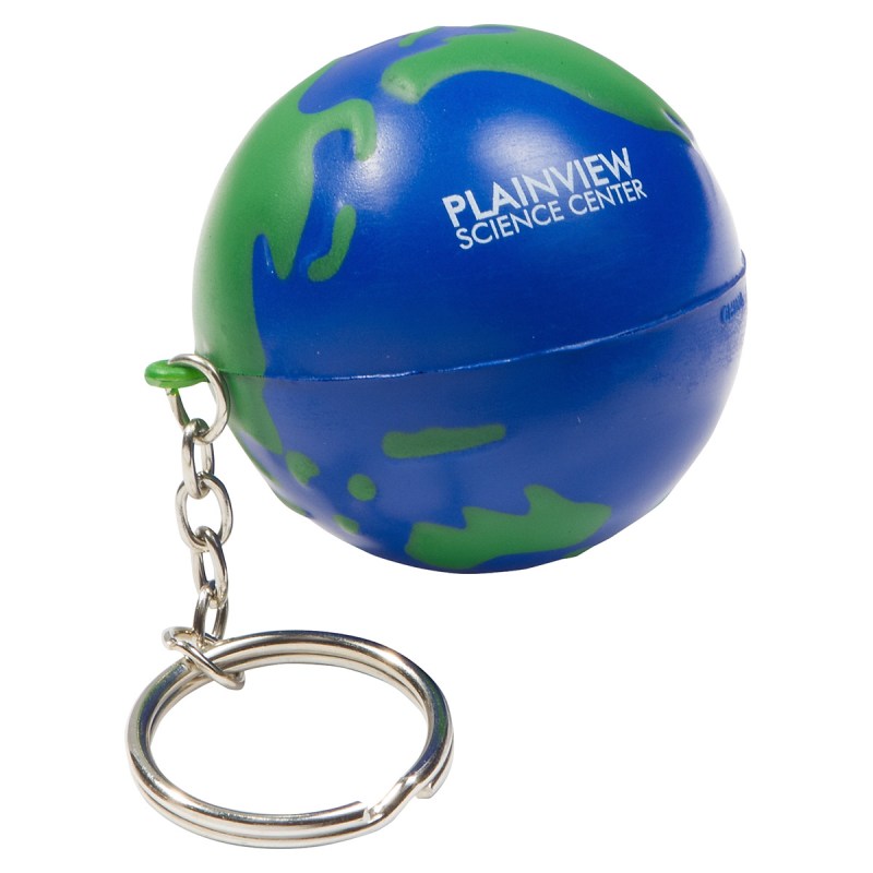 Earthball Stress Reliever Key Chain 1 Earthball Stress Reliever Key Chain 1