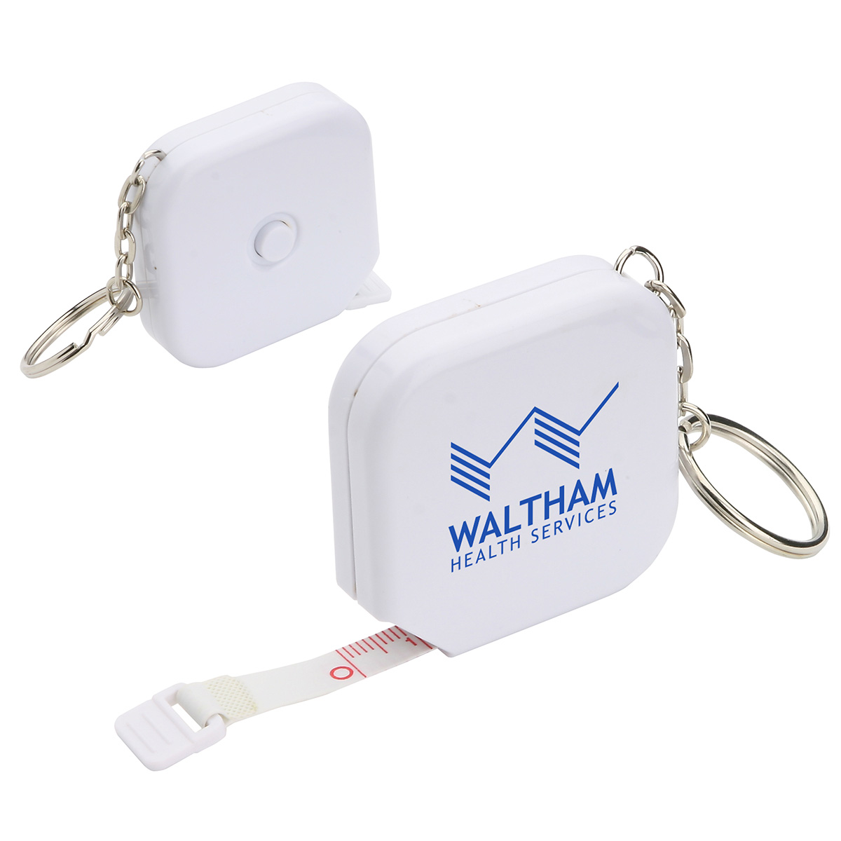 Square 5-Foot Tape Measure with Key Chain 1