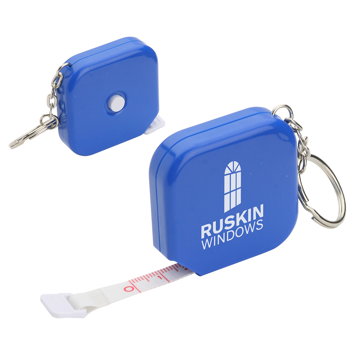Square 5-Foot Tape Measure with Key Chain 1