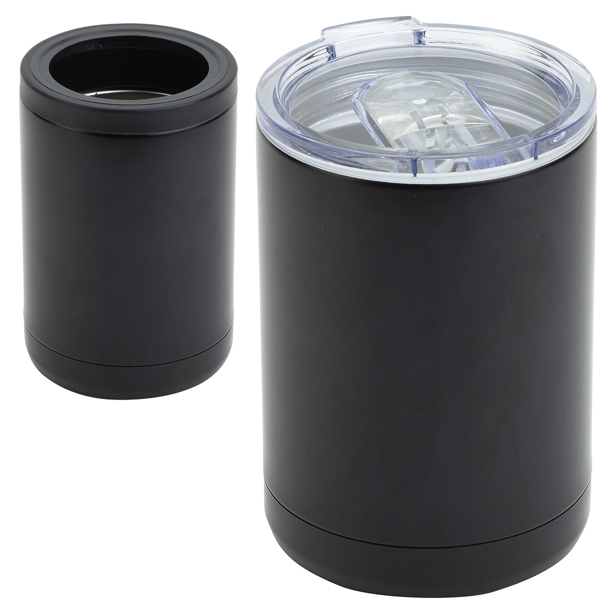 Coventry 12 oz Vacuum Insulated Stainless Steel Tumbler + Can Cooler 1