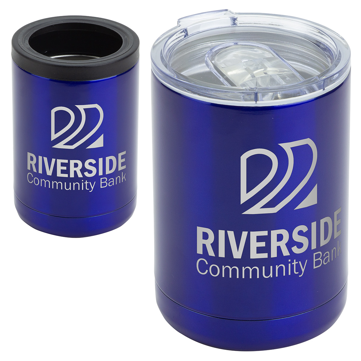 Coventry 12 oz Vacuum Insulated Stainless Steel Tumbler + Can Cooler 1