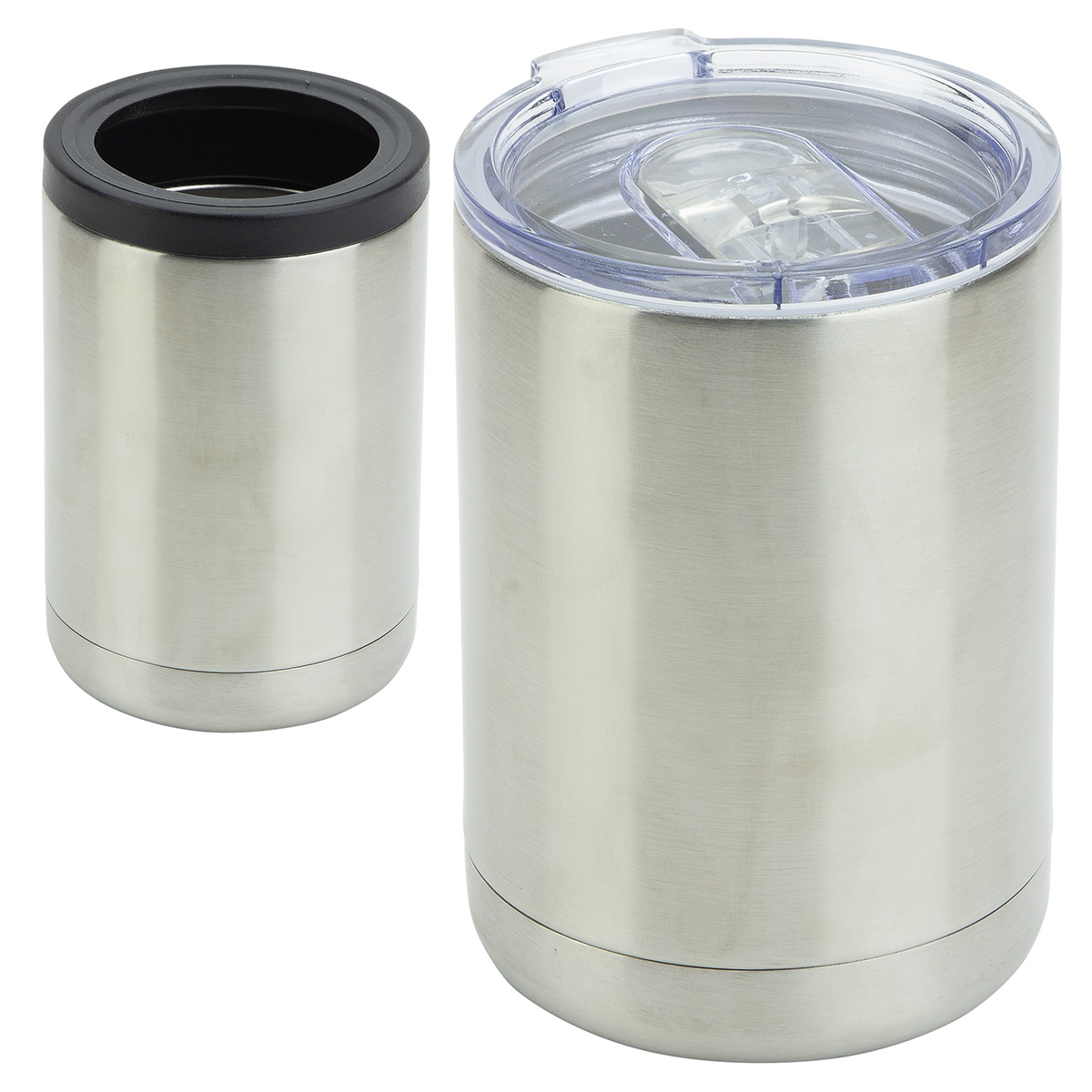 Coventry 12 oz Vacuum Insulated Stainless Steel Tumbler + Can Cooler 1