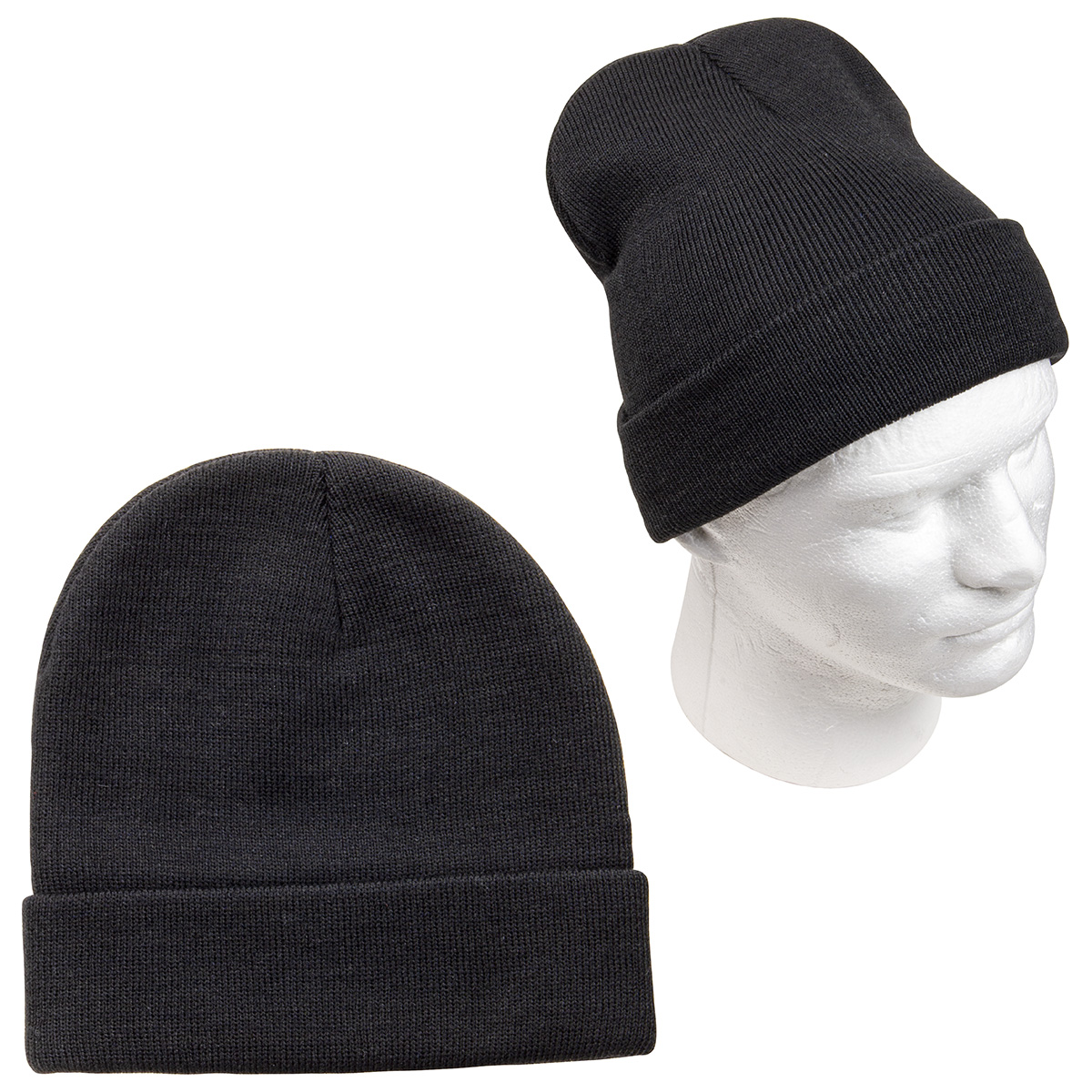Farview Roll Up Cuff RPET Knit Beanie 1