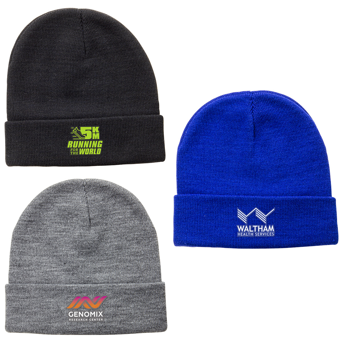 Farview Roll Up Cuff RPET Knit Beanie 1