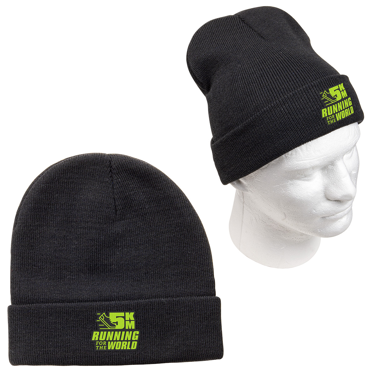 Farview Roll Up Cuff RPET Knit Beanie 1