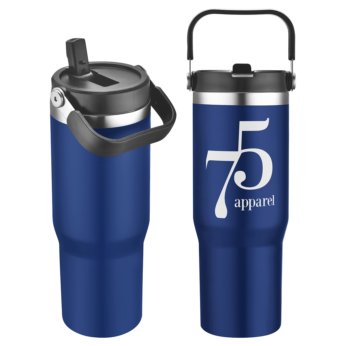 Tollara 30 oz Vacuum Insulated Tumbler with Flip Top Spout 1