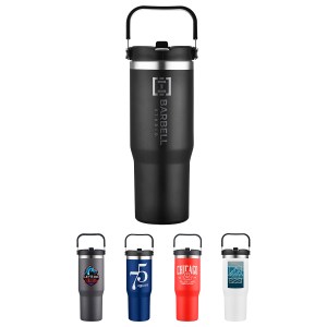 Tollara 30 oz Vacuum Insulated Tumbler with Flip Top Spout 1 Tollara 30 oz Vacuum Insulated Tumbler with Flip Top Spout 1