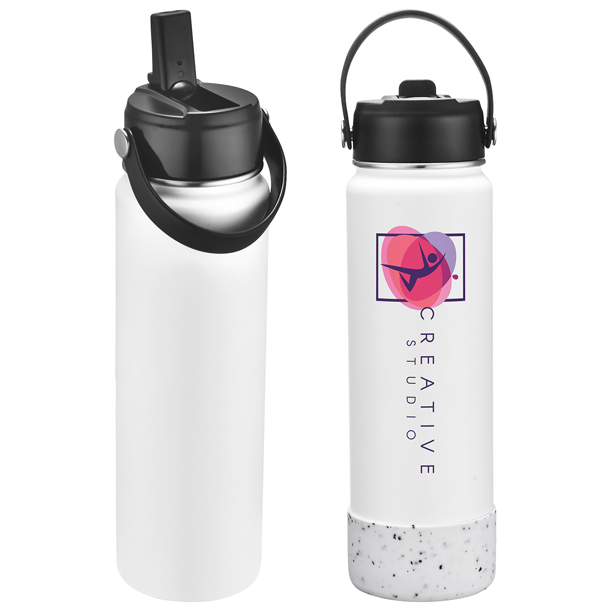 Volare 27 oz Vacuum Insulated Bottle with Flip Top Spout 1