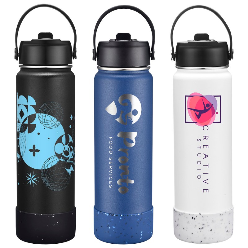 Volare 27 oz Vacuum Insulated Bottle with Flip Top Spout 1 Volare 27 oz Vacuum Insulated Bottle with Flip Top Spout 1