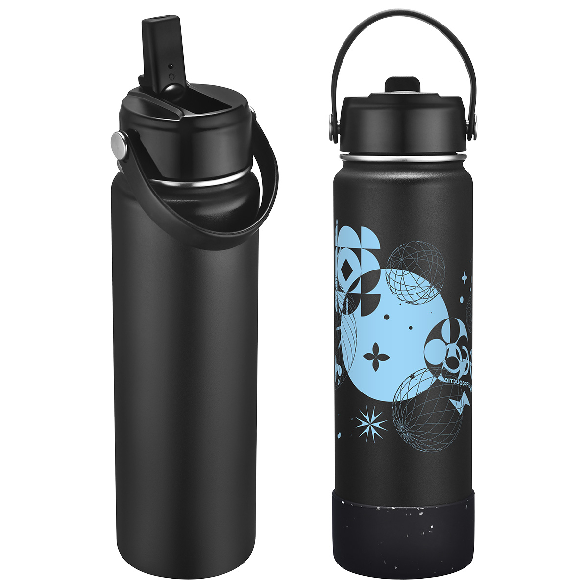 Volare 27 oz Vacuum Insulated Bottle with Flip Top Spout 1