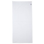 Silk Touch Beach Blanket/Towel 30" x 60" 360GSM Poly/Cotton - Full Color - White Silk Touch Beach Blanket/Towel 30" x 60" 360GSM Poly/Cotton - Full Color - White