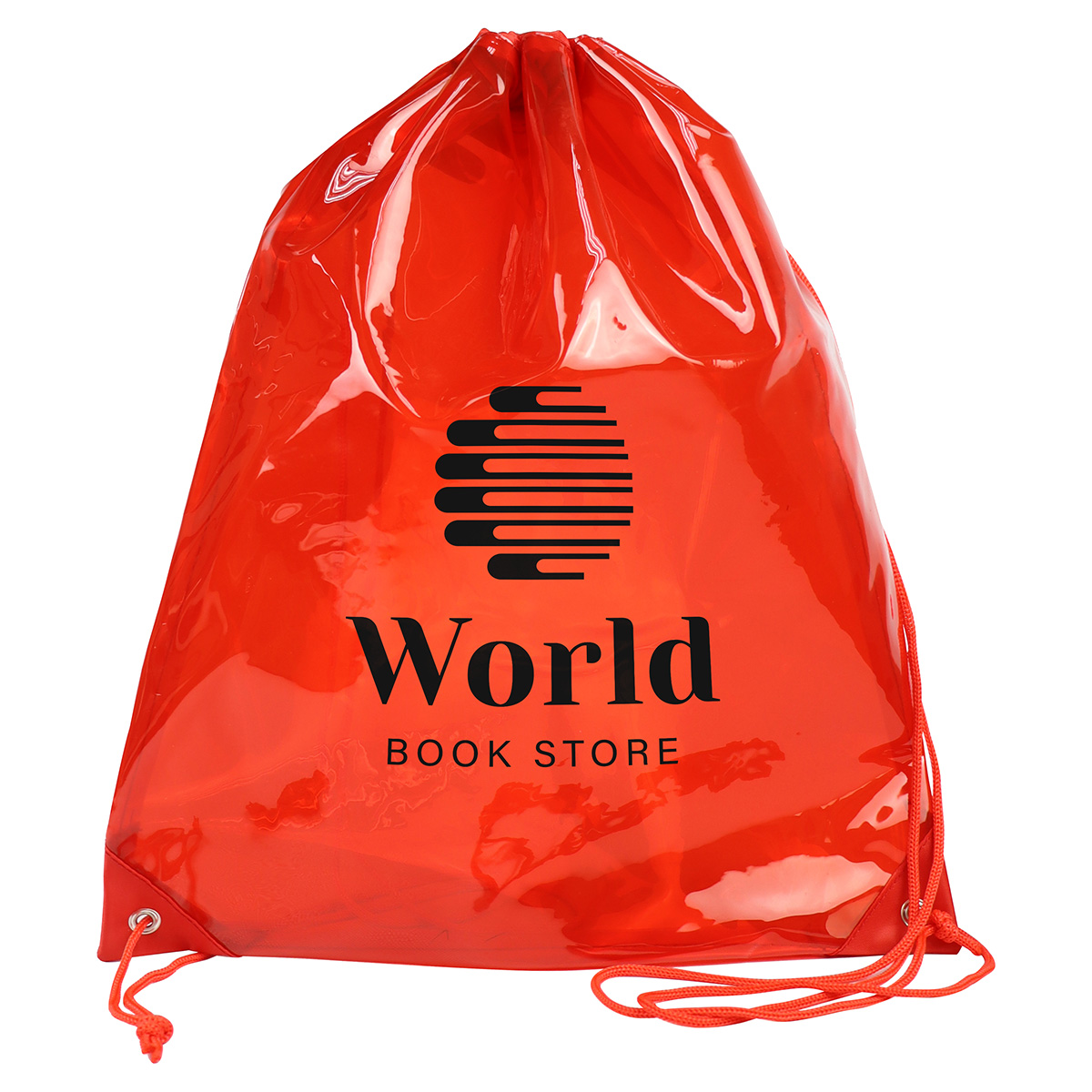 Diamond Clear TPU Drawstring Backpack 1