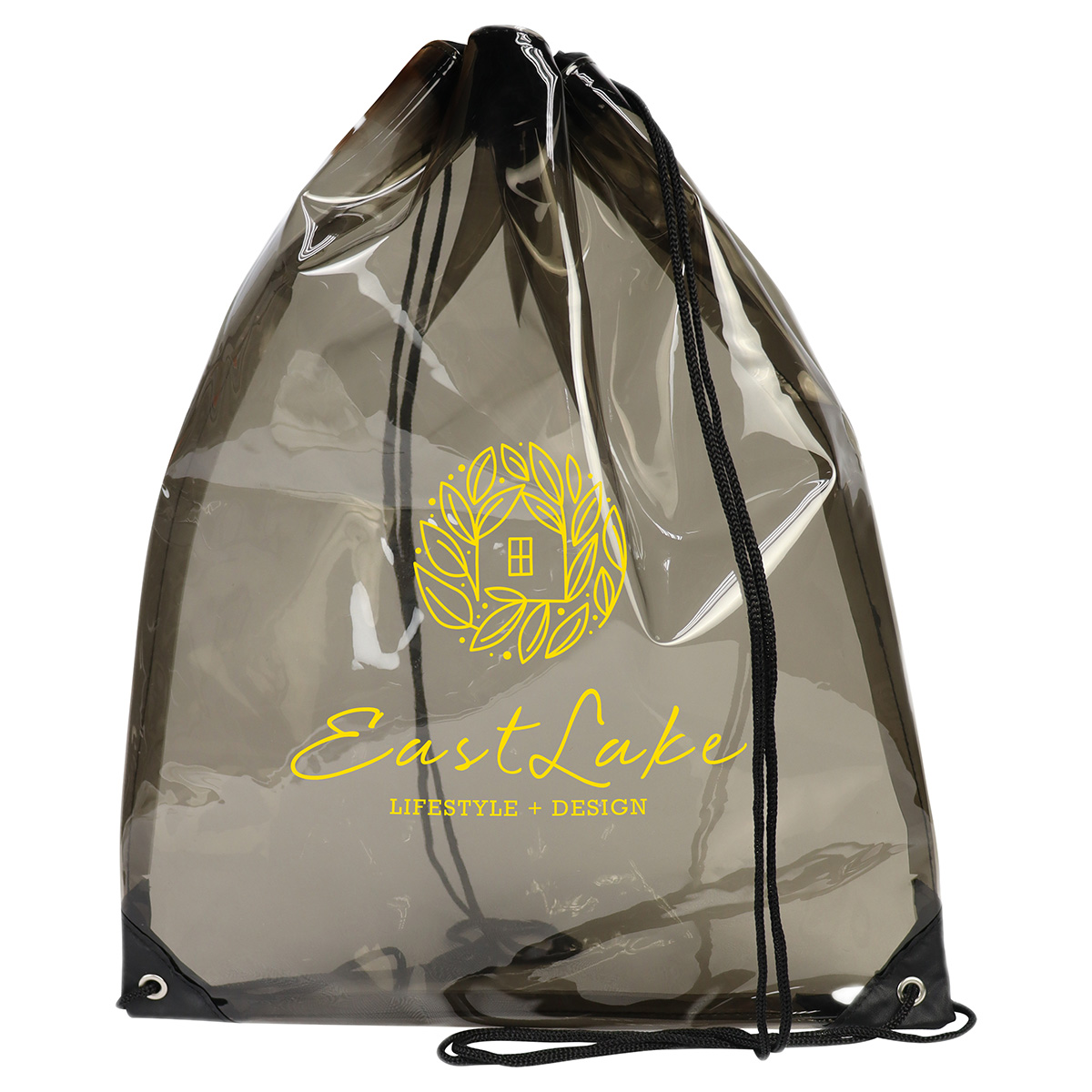 Diamond Clear TPU Drawstring Backpack 1