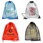 Diamond Clear TPU Drawstring Backpack 1 Diamond Clear TPU Drawstring Backpack 1