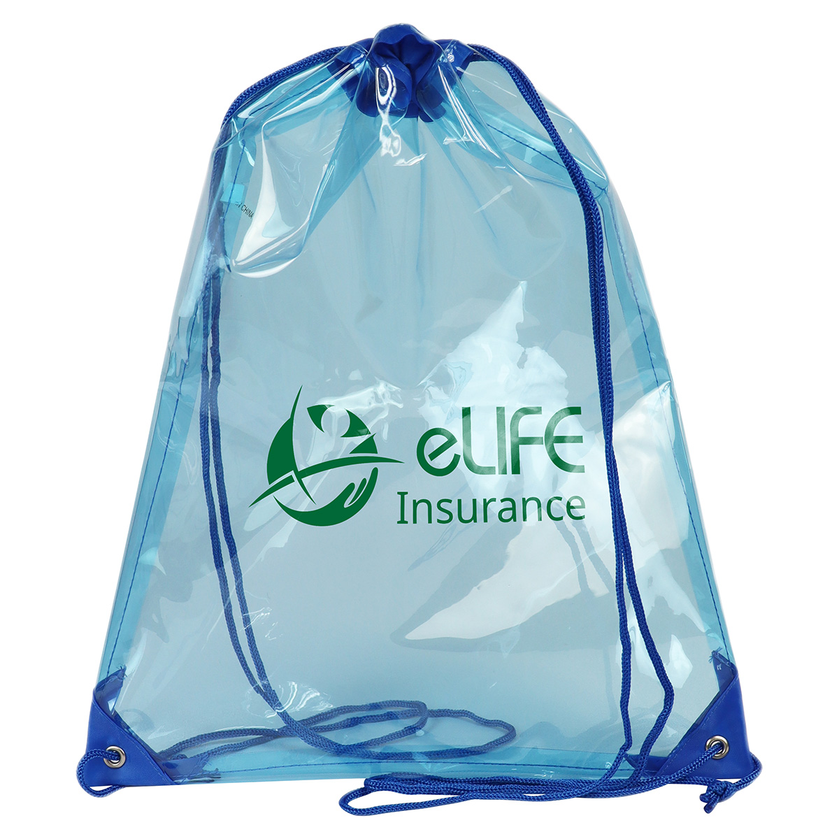 Diamond Clear TPU Drawstring Backpack 1
