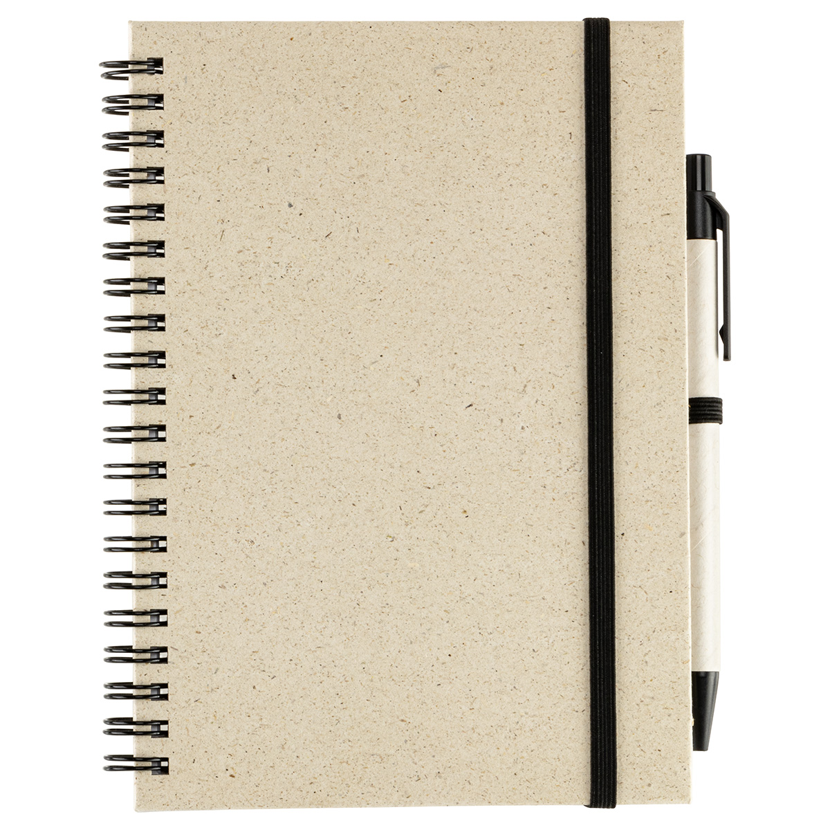 Prairie Fragrant Grass Recycled Spiral Notebook with Pen 1