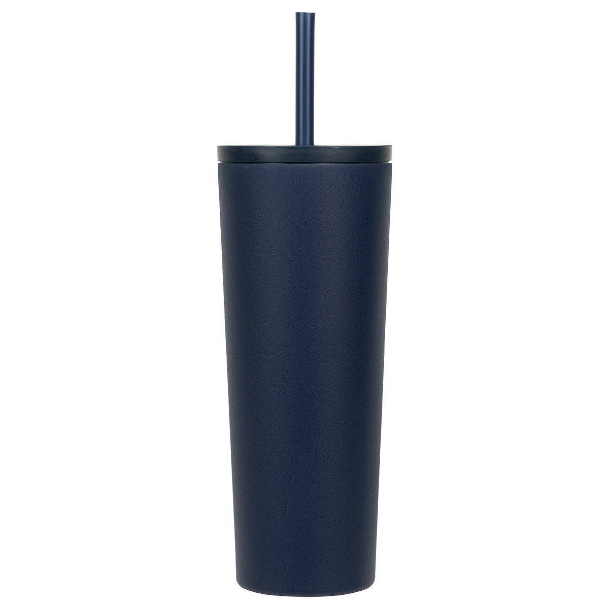 Bradford 24 oz Vacuum Insulated Stainless Steel Tumbler with Straw 1