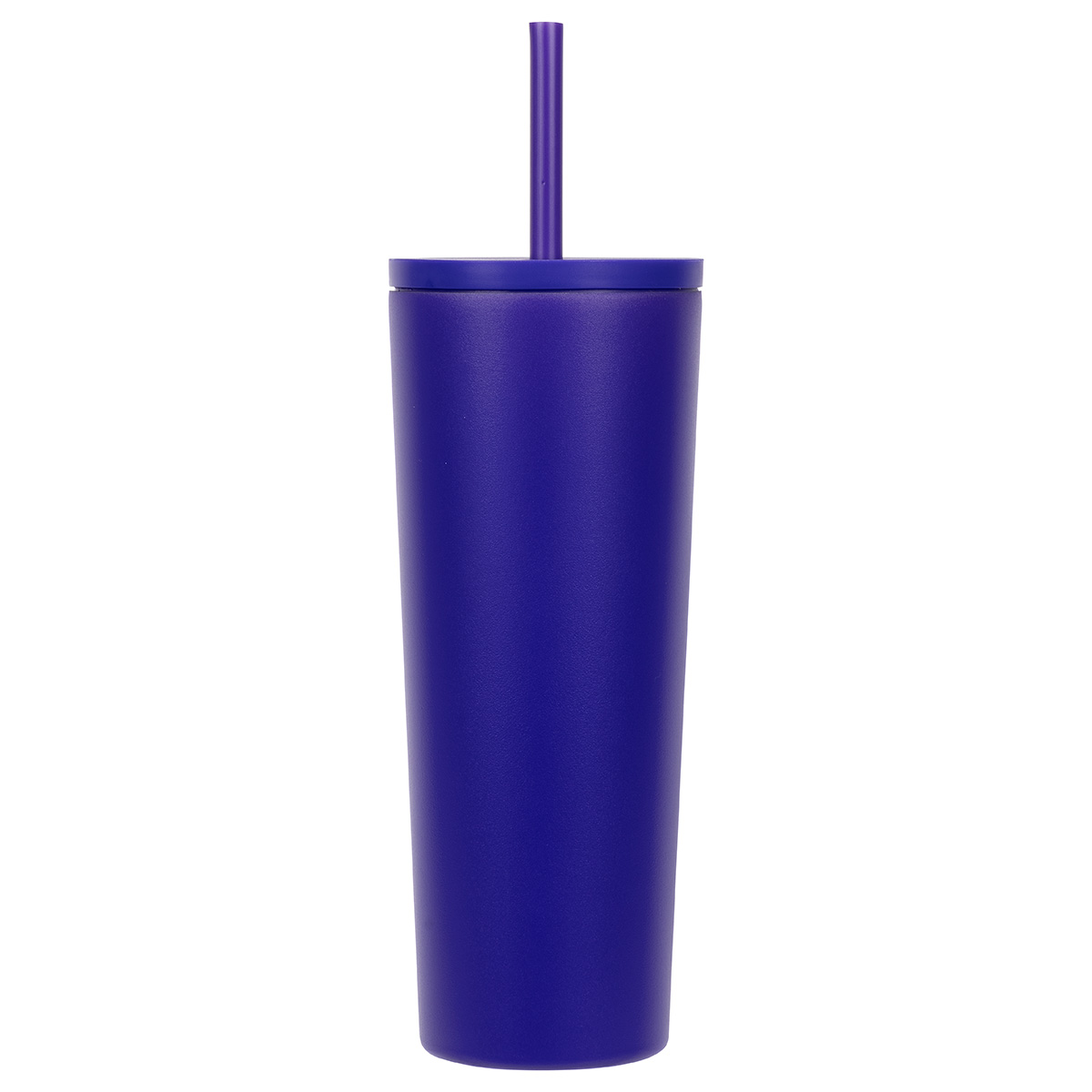 Bradford 24 oz Vacuum Insulated Stainless Steel Tumbler with Straw 1