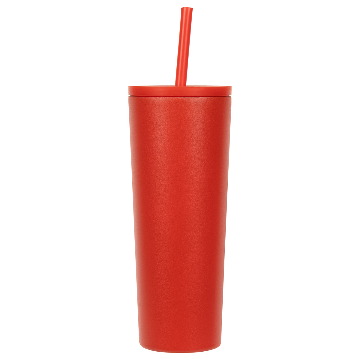 Bradford 24 oz Vacuum Insulated Stainless Steel Tumbler with Straw 1