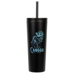 Bradford 24 oz Vacuum Insulated Stainless Steel Tumbler with Straw - Black Bradford 24 oz Vacuum Insulated Stainless Steel Tumbler with Straw - Black