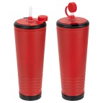 Klaxon 23 oz Stainless Steel/Polypropylene Tumbler with Built-In Horn - Red Klaxon 23 oz Stainless Steel/Polypropylene Tumbler with Built-In Horn - Red