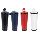 Klaxon 23 oz Stainless Steel/Polypropylene Tumbler with Built-In Horn 2 Klaxon 23 oz Stainless Steel/Polypropylene Tumbler with Built-In Horn 2