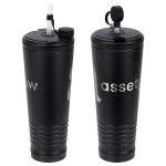 Klaxon 23 oz Stainless Steel/Polypropylene Tumbler with Built-In Horn - Black Klaxon 23 oz Stainless Steel/Polypropylene Tumbler with Built-In Horn - Black