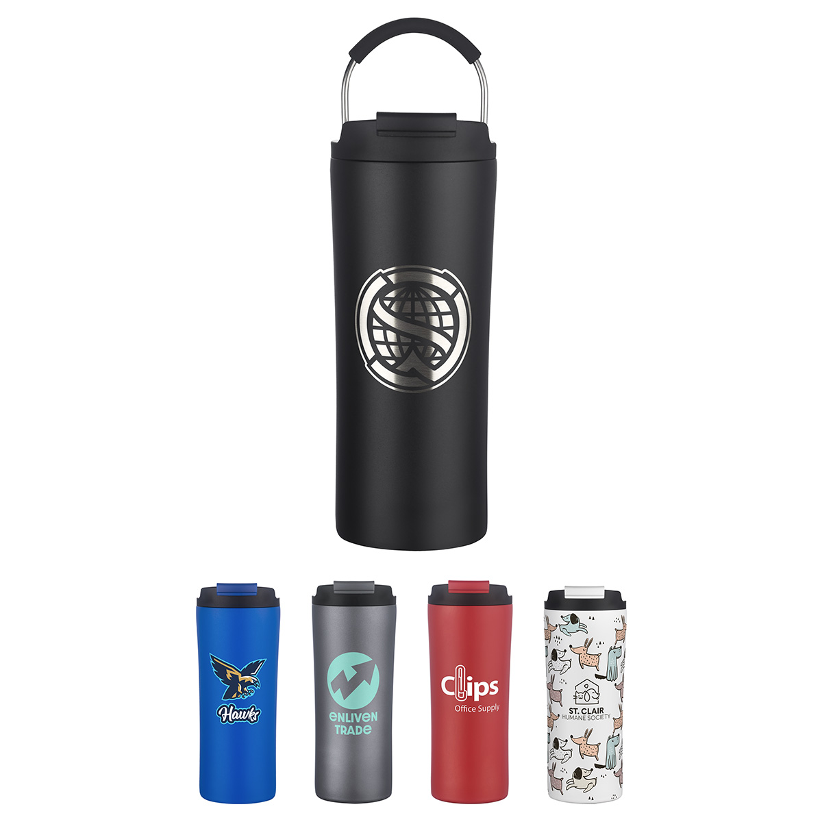 Minos 21 oz Eco-Friendly 2-in-1 Vacuum Insulated Tumbler 1