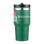 Elgin 20 oz Travel Tumbler w/ Plastic Liner - Green Elgin 20 oz Travel Tumbler w/ Plastic Liner - Green