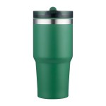 Elgin 20 oz Travel Tumbler w/ Plastic Liner - Green Elgin 20 oz Travel Tumbler w/ Plastic Liner - Green