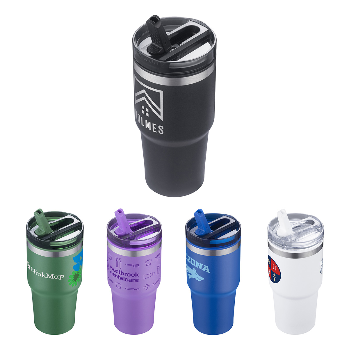 Elgin 20 oz Travel Tumbler w/ Plastic Liner 1