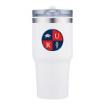Elgin 20 oz Travel Tumbler w/ Plastic Liner - WHITE Elgin 20 oz Travel Tumbler w/ Plastic Liner - WHITE