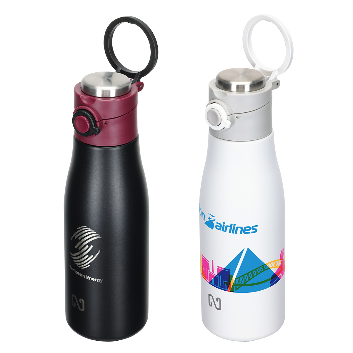 NAYAD® Hamlin 18 oz Stainless Double-wall Vacuum Insulated Bottle 1