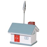 House Stress Reliever Memo Holder - Gray/White/Red House Stress Reliever Memo Holder - Gray/White/Red