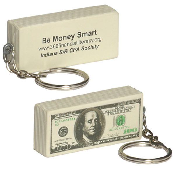 0 Bill Stress Reliever Key Chain 1 0 Bill Stress Reliever Key Chain 1