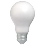 Lightbulb Stress Reliever - White Lightbulb Stress Reliever - White