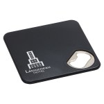 Econo Bottle Opener Coaster - Black Econo Bottle Opener Coaster - Black