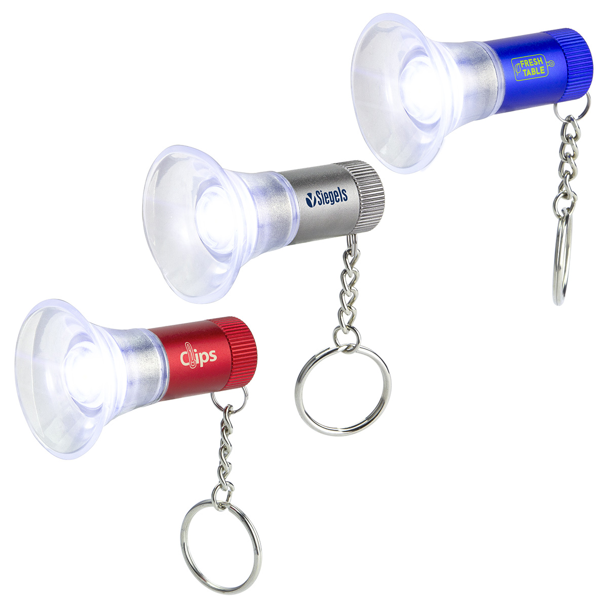 Spider LED Aluminum + Silicone Keylight 1