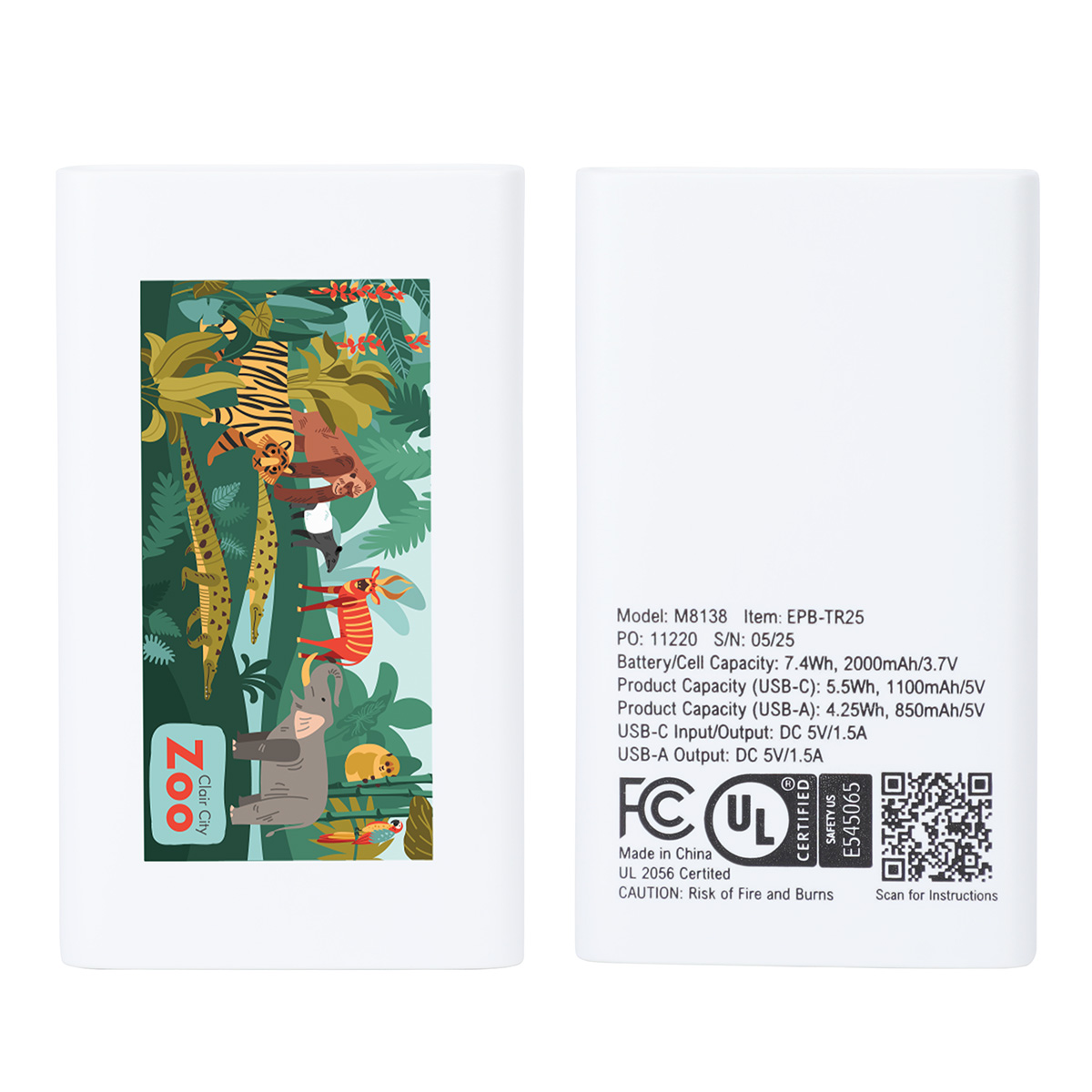Triumph 2000mAh UL-Listed Power Bank 1