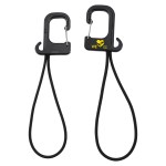 Swivel Clip Folding Bag Hanger - Black Swivel Clip Folding Bag Hanger - Black