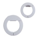 Swing Ring Anti-Theft Bag Hanger - White Swing Ring Anti-Theft Bag Hanger - White